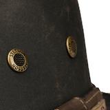 Thumbnail 5 of Stetson Sri Lanka Traveller Cloth Hat - Dark Brown