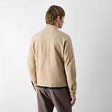 Thumbnail 4 of Oliver Sweeney Men's Dimson Suede Biker Jacket - Sand