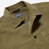 Thumbnail 6 of Oliver Sweeney Men's Tramore Overshirt - Olive