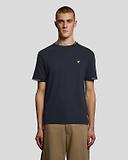 Thumbnail 2 of Lyle & Scott Men's Fine Tipped T-Shirt - Dark Navy/Chalk Blue