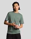 Thumbnail 2 of Lyle & Scott Men's Plain T-Shirt - Green Mercurial