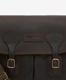 Thumbnail 7 of Barbour Wax Leather Tarras Bag - Olive