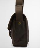 Thumbnail 8 of Barbour Wax Leather Tarras Bag - Olive