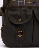 Thumbnail 10 of Barbour Wax Leather Tarras Bag - Olive