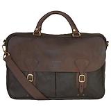 Thumbnail 1 of Barbour Wax Leather Briefcase - Olive