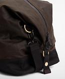 Thumbnail 4 of Barbour Field Waxed Holdall - Olive/Black