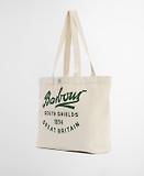 Thumbnail 4 of Barbour Script Tote Bag - Natural