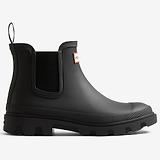 Thumbnail 7 of Hunter Unisex Downpour Chelsea Boots - Black