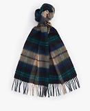 Thumbnail 3 of Barbour Wool/Cashmere Tartan Scarf - Green Loch