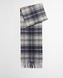 Thumbnail 3 of Barbour Wool/Cashmere Tartan Scarf - Grey Midnight Tartan