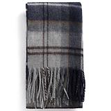 Thumbnail 1 of Barbour Wool/Cashmere Tartan Scarf - Grey Midnight Tartan