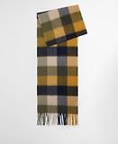 Thumbnail 3 of Barbour Large Tattersall Scarf - Forest Mist