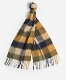Thumbnail 4 of Barbour Large Tattersall Scarf - Forest Mist