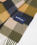 Thumbnail 6 of Barbour Large Tattersall Scarf - Forest Mist