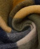 Thumbnail 8 of Barbour Large Tattersall Scarf - Forest Mist