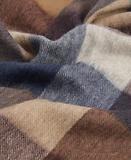 Thumbnail 7 of Barbour Large Tattersall Scarf - Midnight Oak