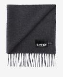 Thumbnail 3 of Barbour Plain Lambswool Scarf - Charcoal/Grey