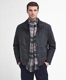 Thumbnail 2 of Barbour New Check Tartan Scarf - Lambswool & Cashmere Mix - Blue Granite