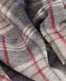 Thumbnail 4 of Barbour New Check Tartan Scarf - Lambswool & Cashmere Mix - Blue Granite