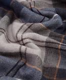 Thumbnail 7 of Barbour Galingale Tartan Scarf - Grey Midnight Tartan