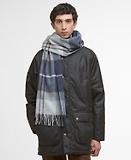 Thumbnail 2 of Barbour Carrbridge Tartan Scarf - Grey Midnight Tartan