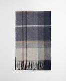 Thumbnail 4 of Barbour Carrbridge Tartan Scarf - Grey Midnight Tartan