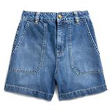 Thumbnail 1 of Holland Cooper Women's Utility Denim Shorts - Denim