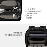 Thumbnail 5 of Victorinox Altmont Professional Slim 14'' City Laptop Backpack - Black