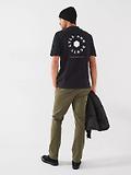 Thumbnail 5 of Lyle & Scott Men's Football Wheel Graphic T-Shirt - Jet Black