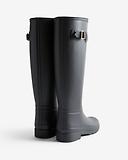 Thumbnail 3 of Hunter Women's Refined Gold Trim Tall Wellington Boots - Black