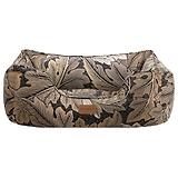Thumbnail 1 of William Morris Square Dog Bed - Acanthus Print