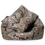 Thumbnail 3 of William Morris Square Dog Bed - Acanthus Print