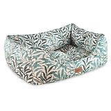 Thumbnail 4 of William Morris Square Dog Bed - Willow Bough Print
