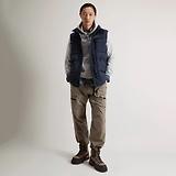 Thumbnail 3 of Woolrich Men's Garment-Dyed Quilted Nylon Vest - Melton Blue