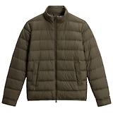 Thumbnail 1 of Woolrich Men's Lightweight Microfibre Down Jacket - Dark Green