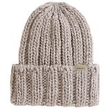 Thumbnail 1 of Woolrich Women's Chunky Ribbed Beanie - Light Grey Melange