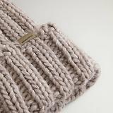Thumbnail 4 of Woolrich Women's Chunky Ribbed Beanie - Light Grey Melange