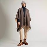Thumbnail 2 of Woolrich Women's Wool-Blend Double-Face Cape - Beige
