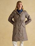 Thumbnail 2 of Joules Women's Holkham Waterproof Packable Hooded Raincoat - Henson Check
