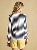 Thumbnail 3 of Joules Women's Harbour Long Sleeve Top - Cream/Navy Stripe