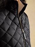 Thumbnail 4 of Joules Women's Braemar Luxe Showerproof Diamond Quilted Coat - Black