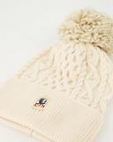 Thumbnail 4 of Parajumpers Aran Pom Pom Hat - Moonbeam