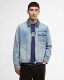 Thumbnail 2 of Barbour International Men's Meteor Washed Denim Overshirt - Vintage