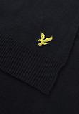 Thumbnail 6 of Lyle & Scott Men's Checked Scarf And Beanie Gift Set - Dark Navy