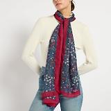 Thumbnail 3 of Joules Women's Abberton Lightweight Scarf - Navy