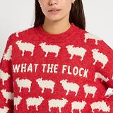 Thumbnail 3 of Joules Women's What The Flock Intarsia Jumper - Red