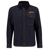 Thumbnail 1 of Barbour International Men's Pitstop Denim Overshirt - Raw