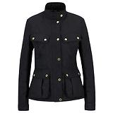 Thumbnail 1 of Barbour International Women's Halsey Quilted Jacket - Black/Dusky Khaki