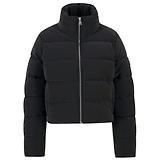 Thumbnail 1 of Barbour International Women's Hudson Velvet Puffer Jacket - Black