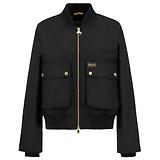 Thumbnail 1 of Barbour International Women's Patsy Wax Bomber Jacket - Black
